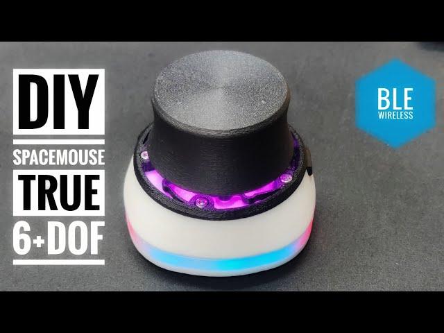 Nebula Mouse V0 Full 6-DOF wireless Bluetooth connectivity DIY Spacemouse