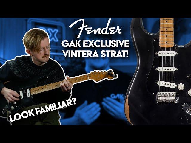 A Tribute to a Classic....And It's EXCLUSIVE to GAK! | Fender Vintera Stratocaster