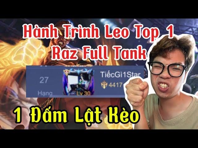 Hành Trình Leo Top 1 Raz Với Giày (4k4 Điểm Rồi )