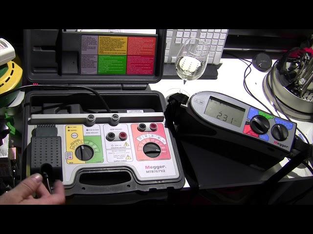 Megger MTB7671/2 Check Calibration Tester hands-on