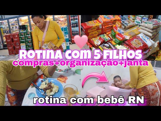 FEIRA DO MÊS/ORGANIZEI O ARMÁRIO/ROTINA COM 5 FILHOS/CUIDADOS COM MINHA BEBÊ RN.(Vlog) #viral