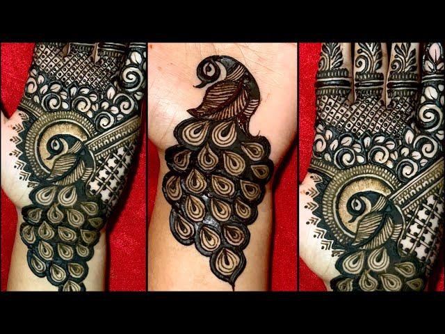 Peacock Mehandi design 2024 || New Peacock Mehndi Design 2024 || Mehandi Artist Komal