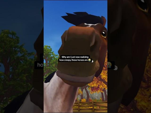 The front facing eyes  #sso #horseenthusiast #horsegame #horse #horselover #sso