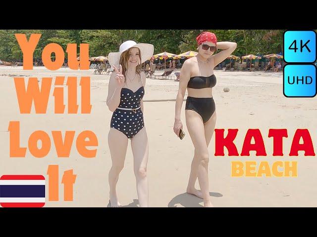 Kata Beach Walk Phuket 4K Phuket Island Thailand  #22