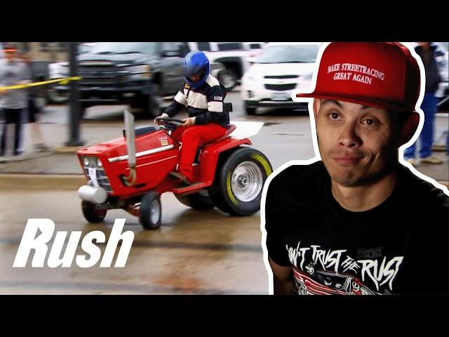 Racing SOUPED-UP Lawnmowers In A Drag Race! | Street Outlaws