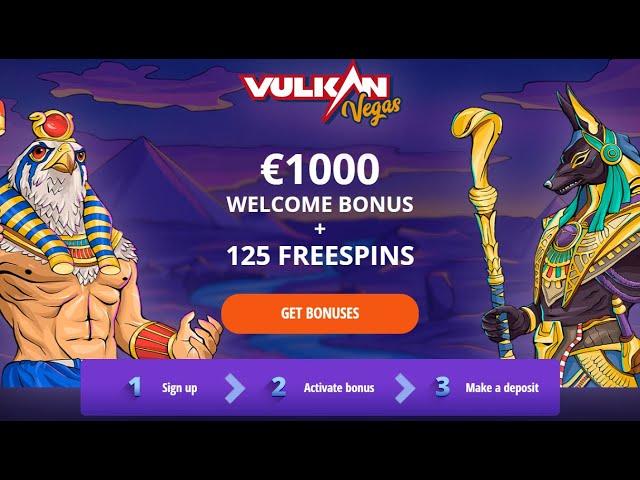 Vulkan Vegas Super-Casino-Gewinne. Einzahlungsboni ab 10 €