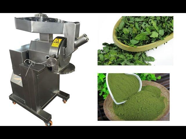 Moringa leaf powder mill grinder/tea leaf powder making machine  ---  info@brightsail-asia.com