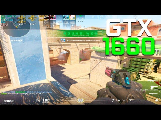 Counter-strike 2 - GTX 1660 Ti + i3-12100F