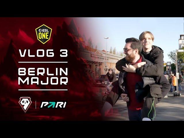 Vlog #3 / Part One / 9Pandas: ESL One Berlin Major 2023