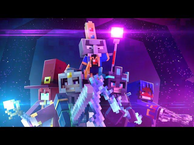 Heroes Vs Arch illager - Minecraft Dungeons Animation