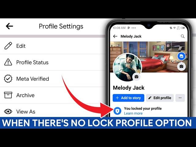 How to Lock Facebook Profile if There's No Option 2024 (UPDATED)