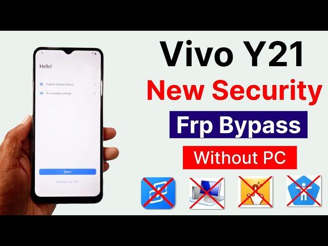 Vivo Y21 Frp Bypass New Security 2024 Android 12 Without Pc