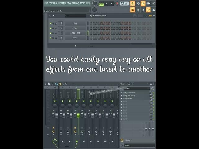 FL studio tips and tricks #3 - Copy effects