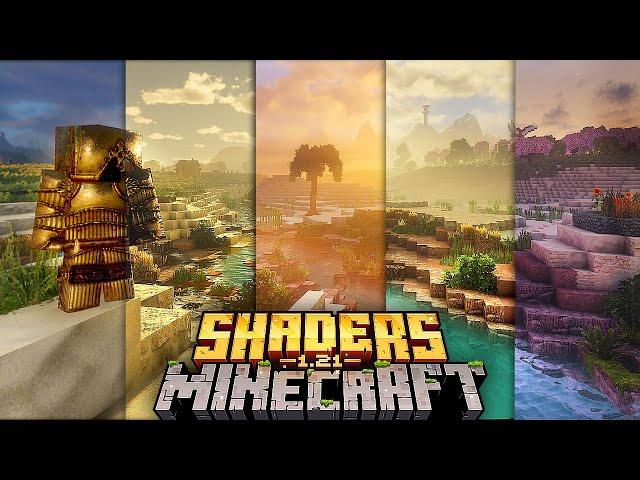 TOP 10 Minecraft Shaders For 1.21  | 2024 (New & Incredible!)