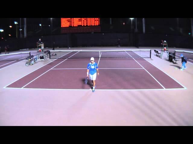 02 22 2013 Gomez (USC) Vs Giron (UCLA) 3rd set at USC