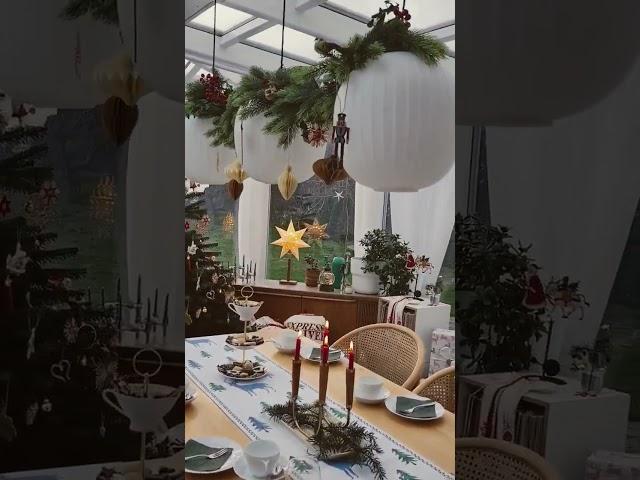 Frohe Weihnachten #sneakpeak #wintergarten #diy #selbermachenmachtglücklich #homedecor