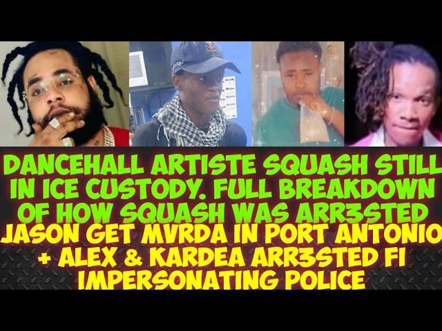 Squash Has NO Legal Status In The USA/Davian Roberts Charged Fi Di 66 GvNz Seized In Kingston Wharf