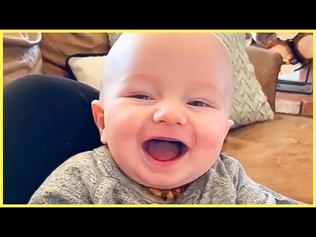 Cute And Funny Baby Laughing Hysterically || 5-Minute Fails