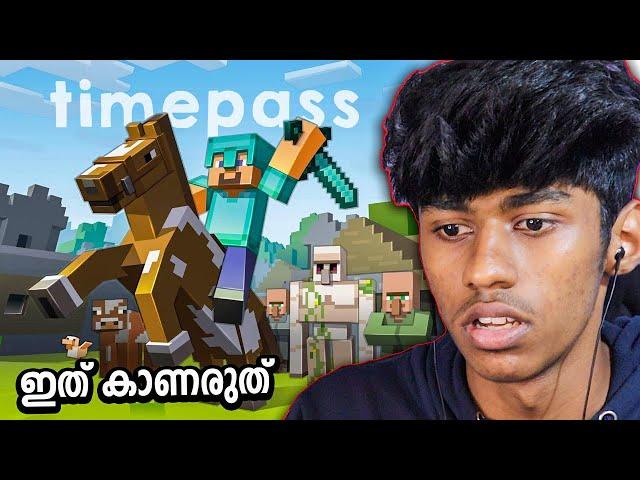 A Funny Minecraft GAMEPLAY in malayalam