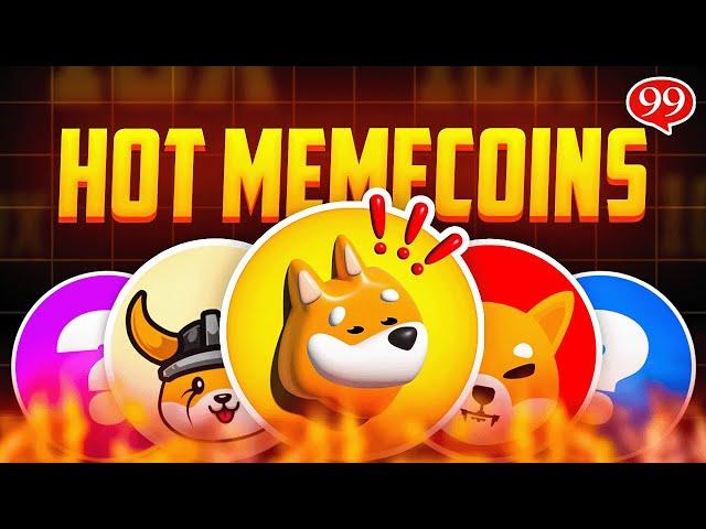 BEST 5 MEME COINS to Buy Now (HOT Next 10X Crypto Picks?!)