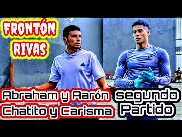 Abraham y Aarón vs Chatito y Carisma Frontón Rivas segundo partido