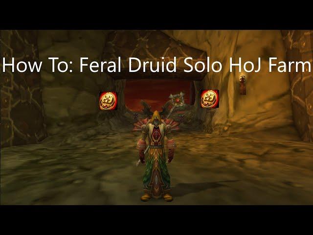 How to solo General Angerforge as a Feral Druid in Wow Classic