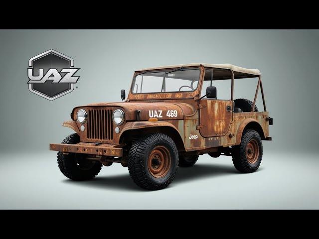 I Restored an Abandoned UAZ 469 and You Won't Believe What Happened!