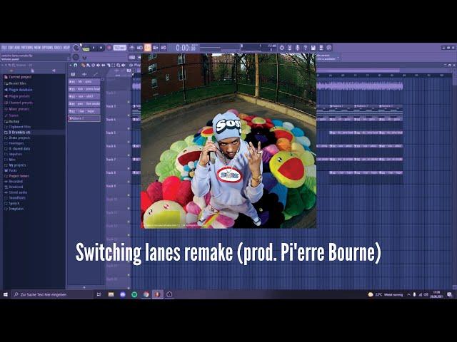 Pierre bourne - Switching lanes remake (MOST ACCURATE FLP) | FL Studio 20