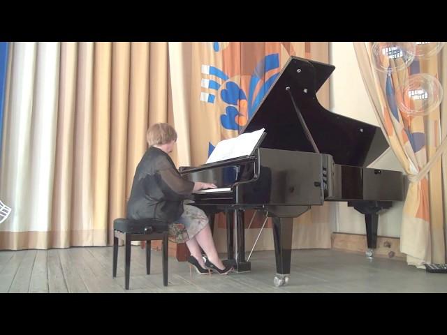 #IStepanovaBorovskaya plays  Waltz  op.18 №1 by I.Stepanova Borovskaya