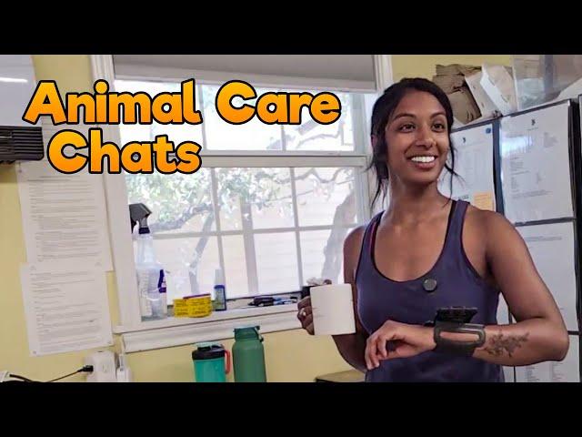 Giving The Animals New Foods | Animal Care Chats