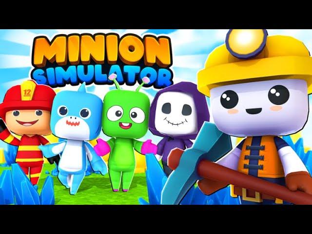 Моя команда САМЫХ МОЩНЫХ МИНЬОНОВ в Minion Simulator!!! *+КОДЫ* ROBLOX