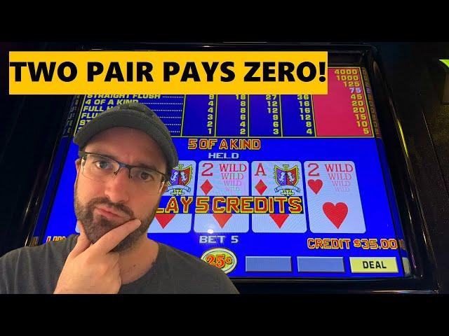 Should You Keep Two Pair In Deuces Wild? | Quick Video Poker Tips