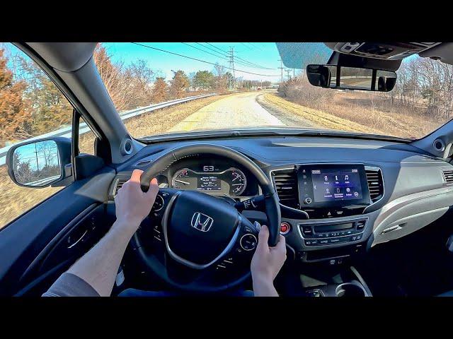 2022 Honda Ridgeline RTL-E - POV Test Drive (Binaural Audio)