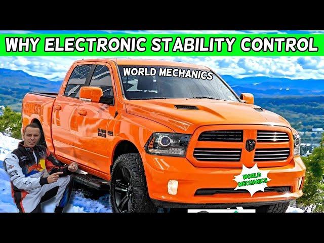 DODGE RAM WHY ELECTRONIC STABILITY CONTROL LIGHT WARNING 1500 2500 3500 2013 2014 2015 2016 2017 201