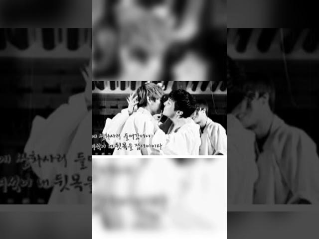 Bts Taehyung And Jhope are kissing each other