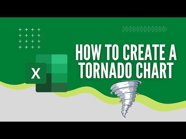 How To Create A Tornado Chart In Excel