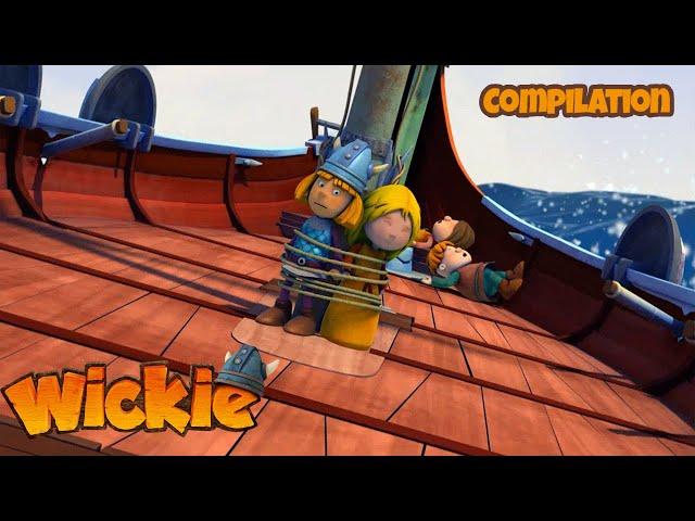 Erste Versuche auf dem Schiff - Compilation - Wickie und die starken Männer