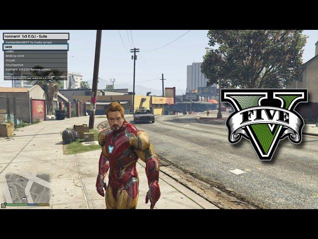 GTA 5 JulioNIB scripts and suits setup guide for beginners (Ironman setup sample)