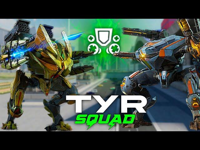 Tyr Squad Is Actually GOOD... Way More Healing With True Ace | War Robots