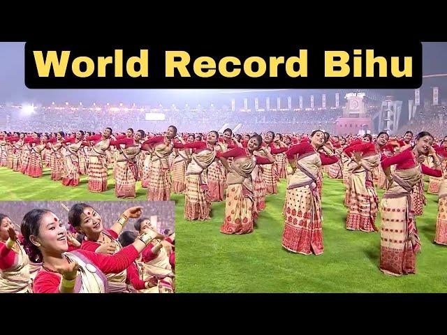 World Record Bihu || World Record of GUINNEESS BOOK || Riniki Riniki || Assamese Bihu Dance