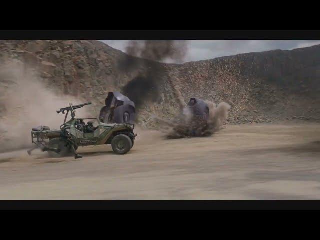 #HaloTheSeries #Paramountplus Halo Spartans Are Faster Than The Warthog