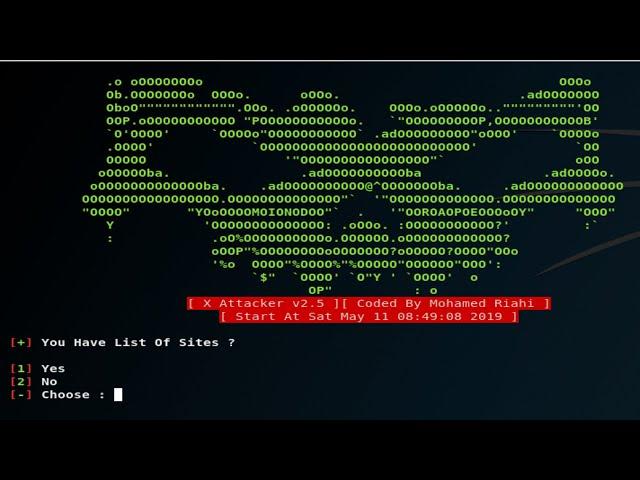 Как атакуют твой сайт с помощью kali и XAttacker