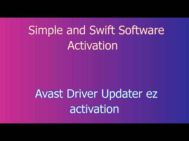 Avast Driver Updater: Easy Download and Installation Guide