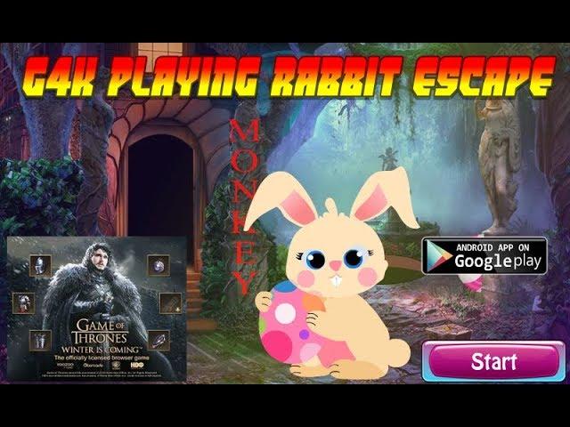 G4K Playing Rabbit Escape Walkthrough [Games4King]