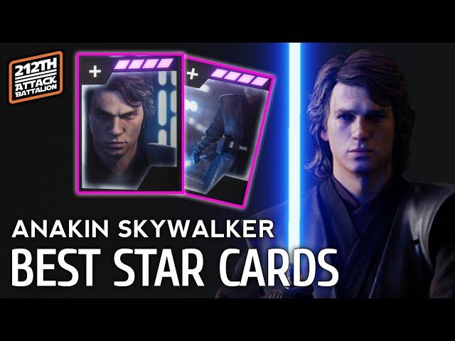 Anakin Skywalker BEST STAR CARDS & BUILD 2023 | Battlefront 2