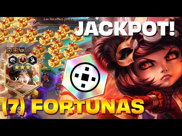 7 FORTUNAS con LEGENDARIA ⭐⭐⭐  La Composición MAS ROTA de TFT