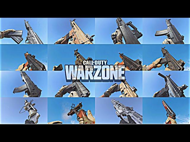 ALL 185 Weapons in Call of Duty: Warzone