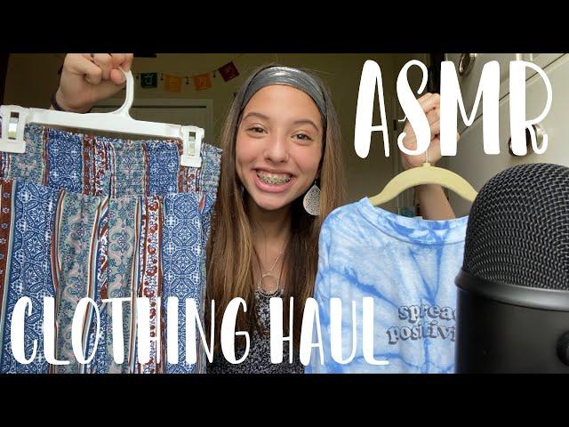 ASMR Clothing Haul  (4k special)