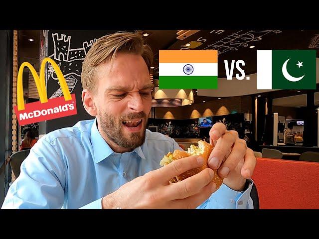 McDonald's India vs. Pakistan: Which is Best? I Flew to Both! 