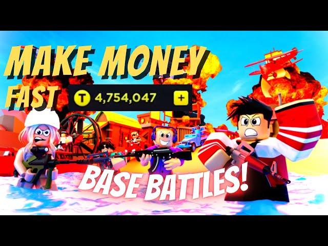 Make Money *FAST* in Base Battles | Roblox